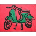 เสื้อยืดเด็ก ลายเวสป้า