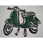 เสื้อยืดเด็ก ลายเวสป้า