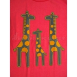 เสื้อยืดเด็ก ลายยีราฟ