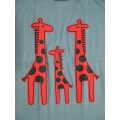 เสื้อยืดเด็ก ลายยีราฟ