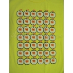 เสื้อยืดเด็ก ลายแอปเปิ้ล