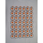 เสื้อยืดเด็ก ลายแอปเปิ้ล
